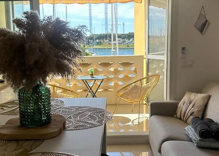 Loggia Vue Port Confort Et Design Proche Διαμέρισμα Agde